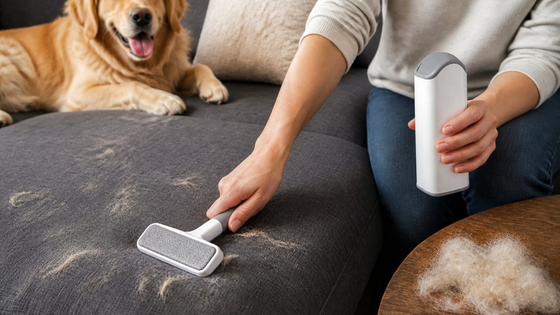How to Remove Dog Hair From Furniture