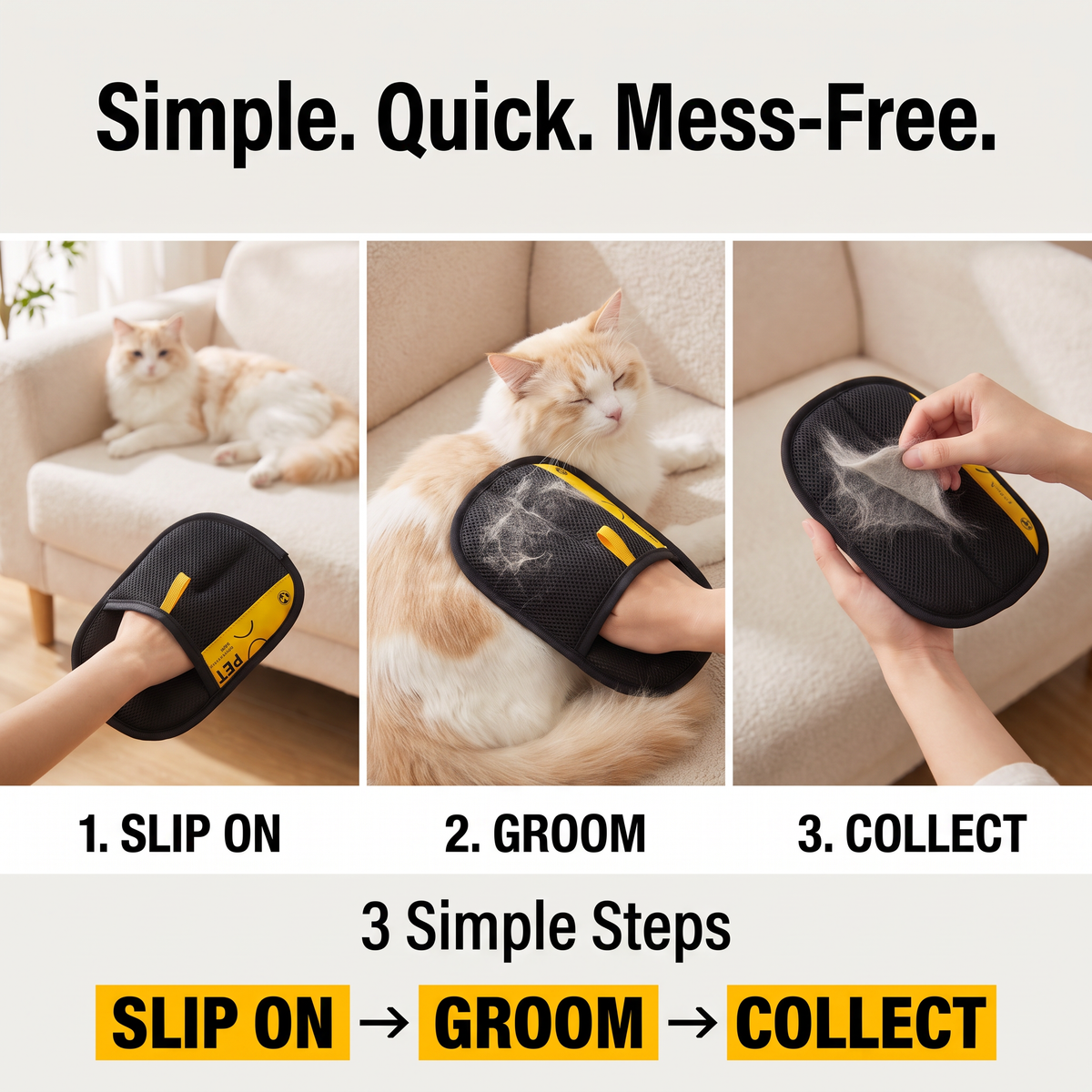 Pawesome Grooming Mitt